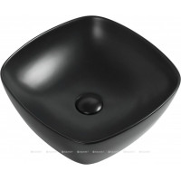 Раковина накладная Aquanet TREND-1-MB 400x400x140 мм черный матовый TREND-1-MB