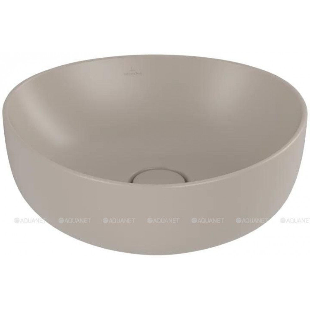 Раковина накладная Villeroy & Boch Antao 400x395x145 мм цвет Almond 4A7240AM
