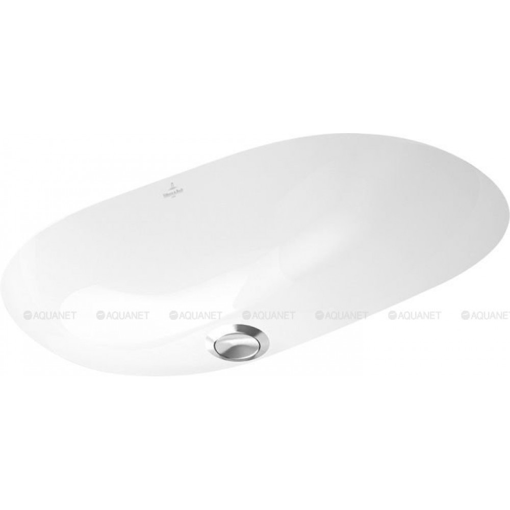 Раковина под столешницу Villeroy & Boch O.novo 580x370x200 мм CeramicPlus 416250R1