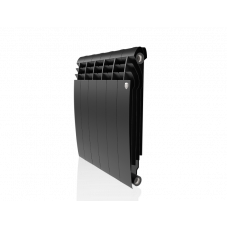 Радиатор биметаллический Royal Thermo BiLiner 500 Noir Sable боковое подключение 6 секций НС-1176312 Радиатор биметаллический Royal Thermo BiLiner 500 Noir Sable боковое подключение 6 секций НС-1176312