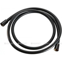 Шланг для душа Allen Brau INFINITY PVC 1000 мм антитвист черный матовый 5.21023-31