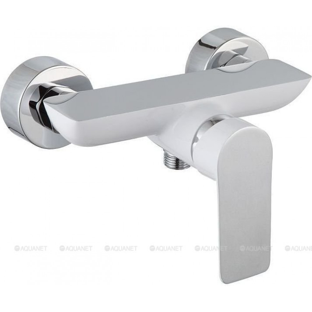 Смеситель для душа Aquanet Arctic хром/белый AF520-30СW