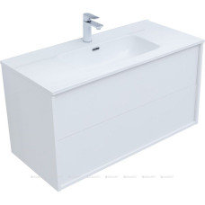 Тумба Aquanet Lino 100 (Flat) белый глянец 00287544 Тумба Aquanet Lino 100 (Flat) белый глянец 00287544