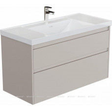 Тумба под раковину Aquanet Nova Lite 2.0 110 2 ящика бежевый 00346328