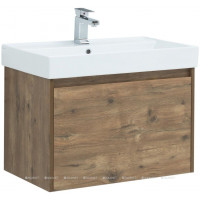 Тумба под раковину Aquanet Nova Lite 75 1+1 ящик дуб рустикальный 00249514
