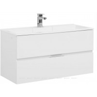 Тумба с раковиной Aquanet Алвита 100 белый 00238369