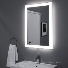 Зеркало Aquanet Алассио new 6085 с LED подсветкой и сенсором 600х850 мм 00249343