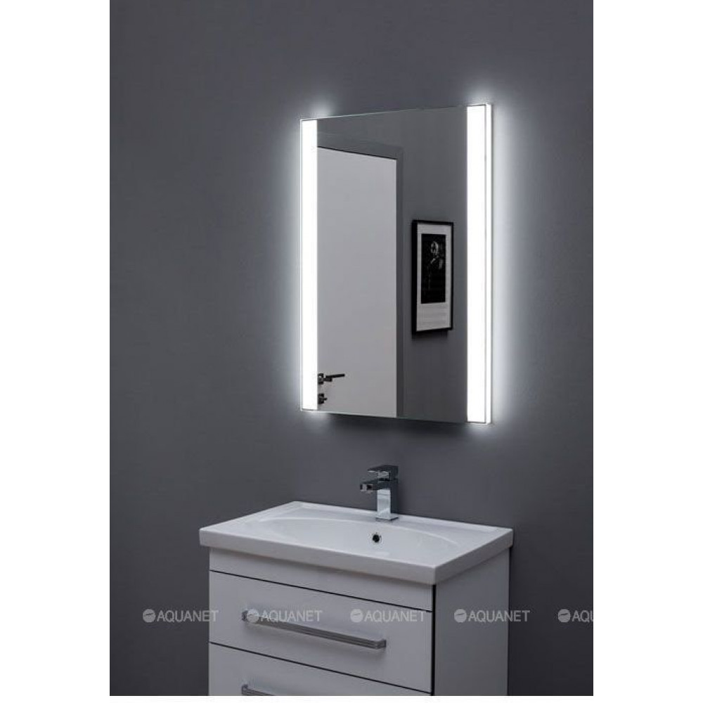 Зеркало Aquanet Форли 6085 с LED подсветкой 600х850 мм инфракрасный выключатель 00196657