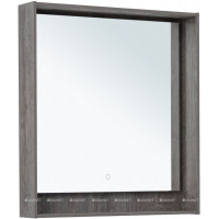 Зеркало Aquanet Милан 80 LED дуб рошелье 00336395
