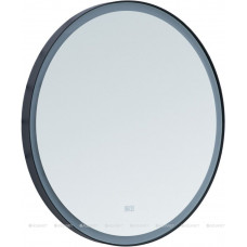 Зеркало Aquanet Тренд D 700 с LED подсветкой черный 00316694 Зеркало Aquanet Тренд D 700 с LED подсветкой черный 00316694
