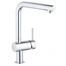 Смеситель для кухни Grohe Minta выдвижной Г-излив 292 мм 32168000 Смеситель для кухни Grohe Minta выдвижной Г-излив 292 мм 32168000