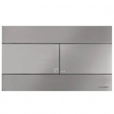 Клавиша смыва Duravit DuraSystem Beta 140 сталь брашированная WD5140070000/WF5140043010