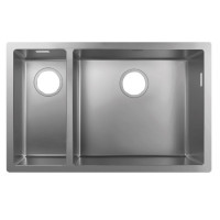 Мойка для монтажа под столешницу Hansgrohe S71 S719-U655 180/450 нерж. сталь 43429800