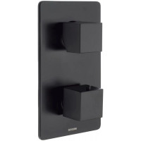 Внешняя часть смесителя для душа BOSSINI Cube New черный матовый Z00062.073