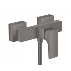 Смеситель для душа Hansgrohe Metropol шлифованный черный хром 32560340 Смеситель для душа Hansgrohe Metropol шлифованный черный хром 32560340