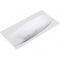 Раковина Clarberg Papyrus 1000 мм белый глянец Pap.10.04. WG
