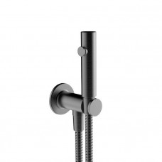 Гигиенический душ Gessi Inciso 1/2 шлифованный черный металлик 58153#707 Гигиенический душ Gessi Inciso 1/2 шлифованный черный металлик 58153#707