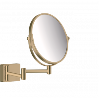 Зеркало косметическое Hansgrohe AddStoris Ø 188 мм бронза 41791140