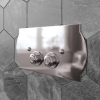 Клавиша смыва для бачков Geberit UP320 Tiffany World TW 300.1 хром TW300.1cr