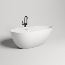 Ванна отдельностоящая Salini Paola 160х77х57 см S-Stone белый матовый 101511SM