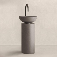 Раковина напольная Noorth SABA 45 Ø 45x90 см цвет Antracite 5830.CM02
