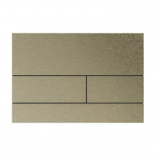 Панель смыва для унитаза TECE TECEsquare II металлическая PVD Brushed Nickel 9240843