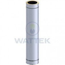 Труба дымоходная Wattek 1000 мм D 200 мм 5P1000