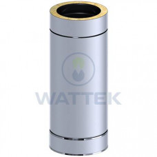 Труба дымоходная Wattek 500 мм D 200 мм 5P500