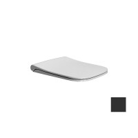 Сиденье для унитаза GSI Nubes Soft Close черное матовое Ardesia MS96C26