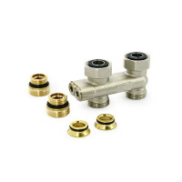 Гарнитура нижнего подключения Heimeier Vekotec прямая Rp 1/2 x G 3/4 0542-50.000