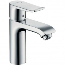 Смеситель для раковины Hansgrohe Metris 110 однорычажный со сливным гарнитуром хром 31080000
