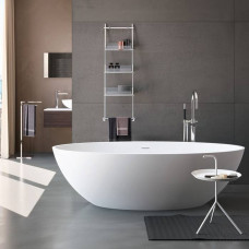 Ванна отдельностоящая Gruppo Treesse Carezza 180х85х52 см белый матовый V308BO