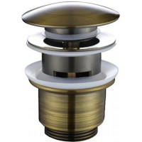 Донный клапан Margaroli 304/L Push-Open Old Bronze 304LOB