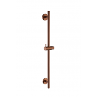 Душевая штанга Boheme Uno 71 см с держателем copper brushed 420-CB