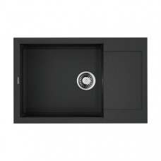 Кухонная мойка Omoikiri Sakaime 78-LB-BL Tetogranit 78x50 см черный 4993900 Кухонная мойка Omoikiri Sakaime 78-LB-BL Tetogranit 78x50 см черный 4993900
