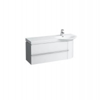 Тумба с раковиной Laufen Palace 1200x460 мм 1 отверстие белый глянцевый 8.1670.5.000.104.1 / 4.0160.1.075.464.1