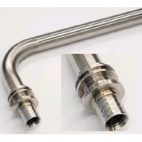 Трубка Г-образная REHAU RAUTITAN 20x500 мм нержавеющая сталь 11096691002