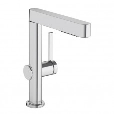 Смеситель для раковины Hansgrohe Finoris на 1 отверстие с донным клапаном Push-Open хром 76063000 Смеситель для раковины Hansgrohe Finoris на 1 отверстие с донным клапаном Push-Open хром 76063000