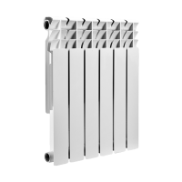 Радиатор биметаллический SMART Install biEasy One 500 6 секций 16 бар SIbiEasyOne500/6