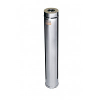 Труба сэндвич Ferrum 1.0 м 120/200 мм AISI 430 0.8 мм/нерж f4033