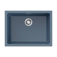 Кухонная мойка Omoikiri Okinoshima 61-U/I-SB Natceramic 61x46 см smoky blue 4997065