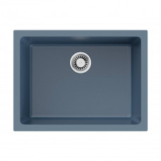 Кухонная мойка Omoikiri Okinoshima 61-U/I-SB Natceramic 61x46 см smoky blue 4997065 Кухонная мойка Omoikiri Okinoshima 61-U/I-SB Natceramic 61x46 см smoky blue 4997065