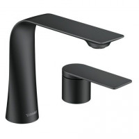Смеситель для раковины Duravit D.1 на 2 отверстия черный матовый D11120002046