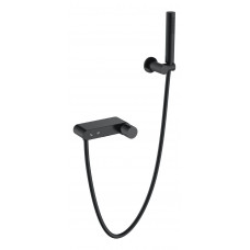 Смеситель для ванны Boheme Stick Diamond с душевым комплектом black 123-BB Смеситель для ванны Boheme Stick Diamond с душевым комплектом black 123-BB