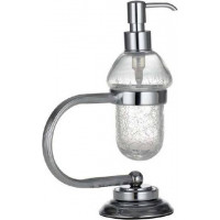 Дозатор для жидкого мыла настольный Boheme Murano хром 10909-CR
