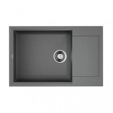 Кухонная мойка Omoikiri Sakaime 78-LB-GR Tetogranit 78x50 см leningrad grey 4993555 Кухонная мойка Omoikiri Sakaime 78-LB-GR Tetogranit 78x50 см leningrad grey 4993555