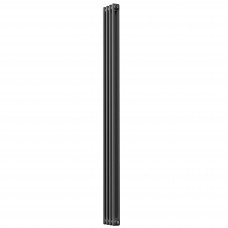Трубчатый дизайн-радиатор Royal Thermo Insignia VC2180 10 секций нижнее подключение Anthracite НС-1753022
