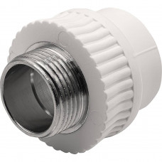 Муфта комбинированная THERMOLIGHT PP-R НР 32х1 белая НС-1620510 Муфта комбинированная THERMOLIGHT PP-R НР 32х1 белая НС-1620510