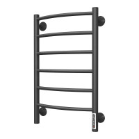 Полотенцесушитель электрический Royal Thermo Classic black П6 450х650 мм со встроенным диммером НС-1442597