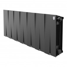 Радиатор биметаллический Royal Thermo PianoForte 300 Noir Sable 14 секций боковое подключение НС-1682353 Радиатор биметаллический Royal Thermo PianoForte 300 Noir Sable 14 секций боковое подключение НС-1682353